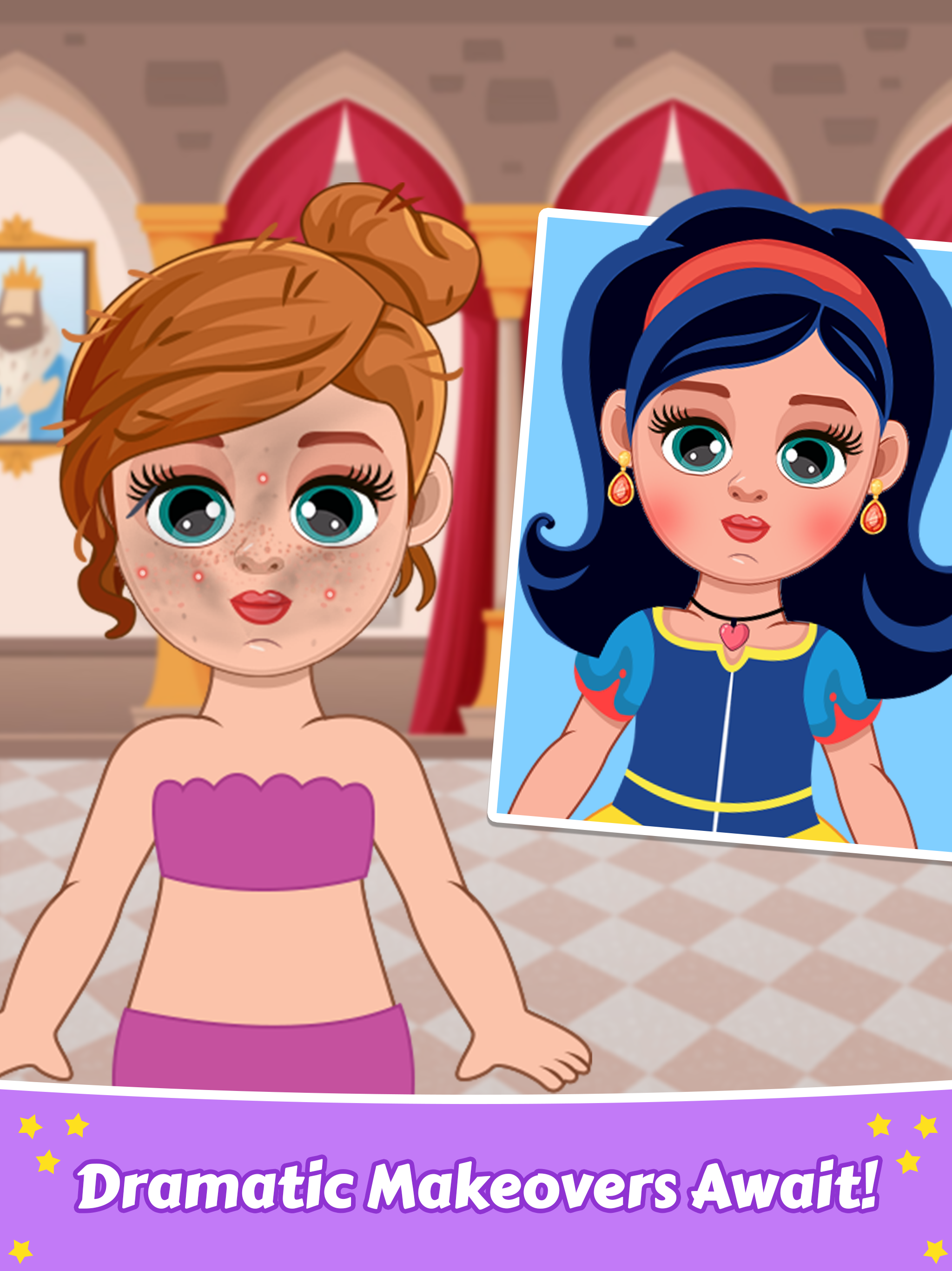 Chibi Dolls Dress Up Makeup