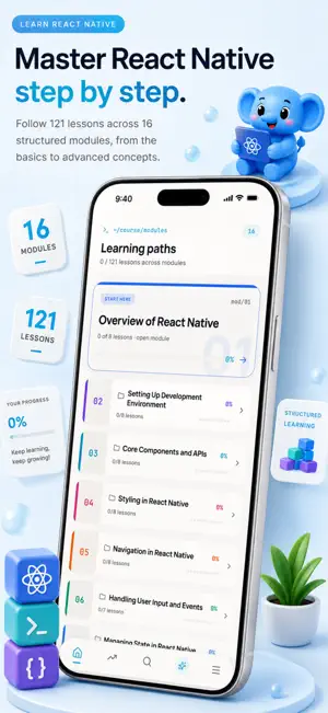 Learn React Native Offline screenshot 2