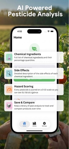 Pesticide Side Effects Checker screenshot