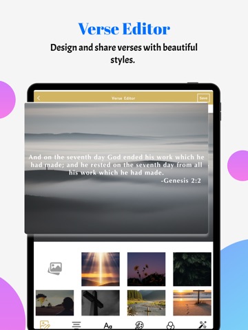 Holy Bible For Women, Audio iPad screenshot