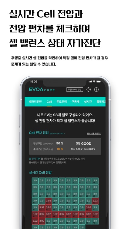 이보아 EVOA - OBD 전기차 배터리 진단 스캐너