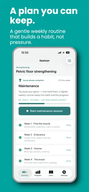 Keelson: Pelvic Floor Release screenshot 1