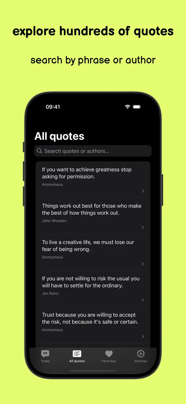 Screenshot #2 pour Phrase du jour