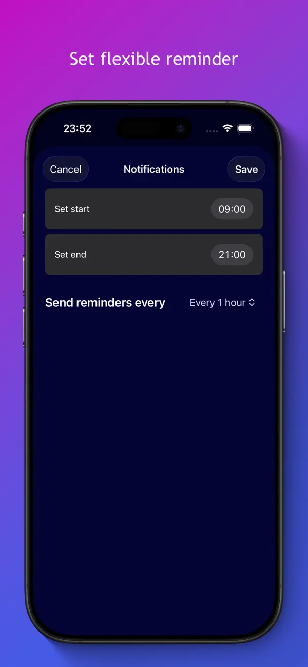 #5. WaterTotter: Water Tracker (iOS) Ved: Pavlo Antoniuk