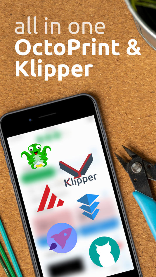 #2. OctoApp for OctoPrint/Klipper (iOS) Podle: Erhard Christian Wurthner
