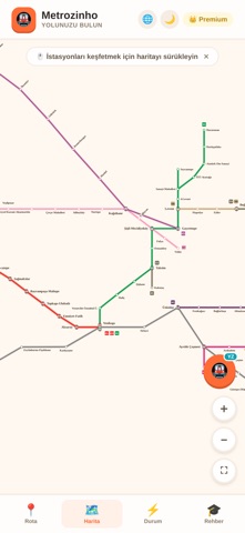 Metrozinho İstanbul screenshot 2