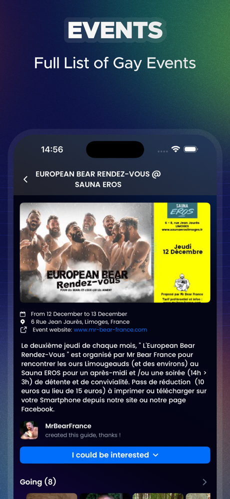 BEARWWW : Gay Chat & Dating screenshot 5