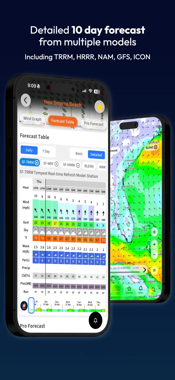 Screenshot #3 pour SailFlow: Sailing Forecasts