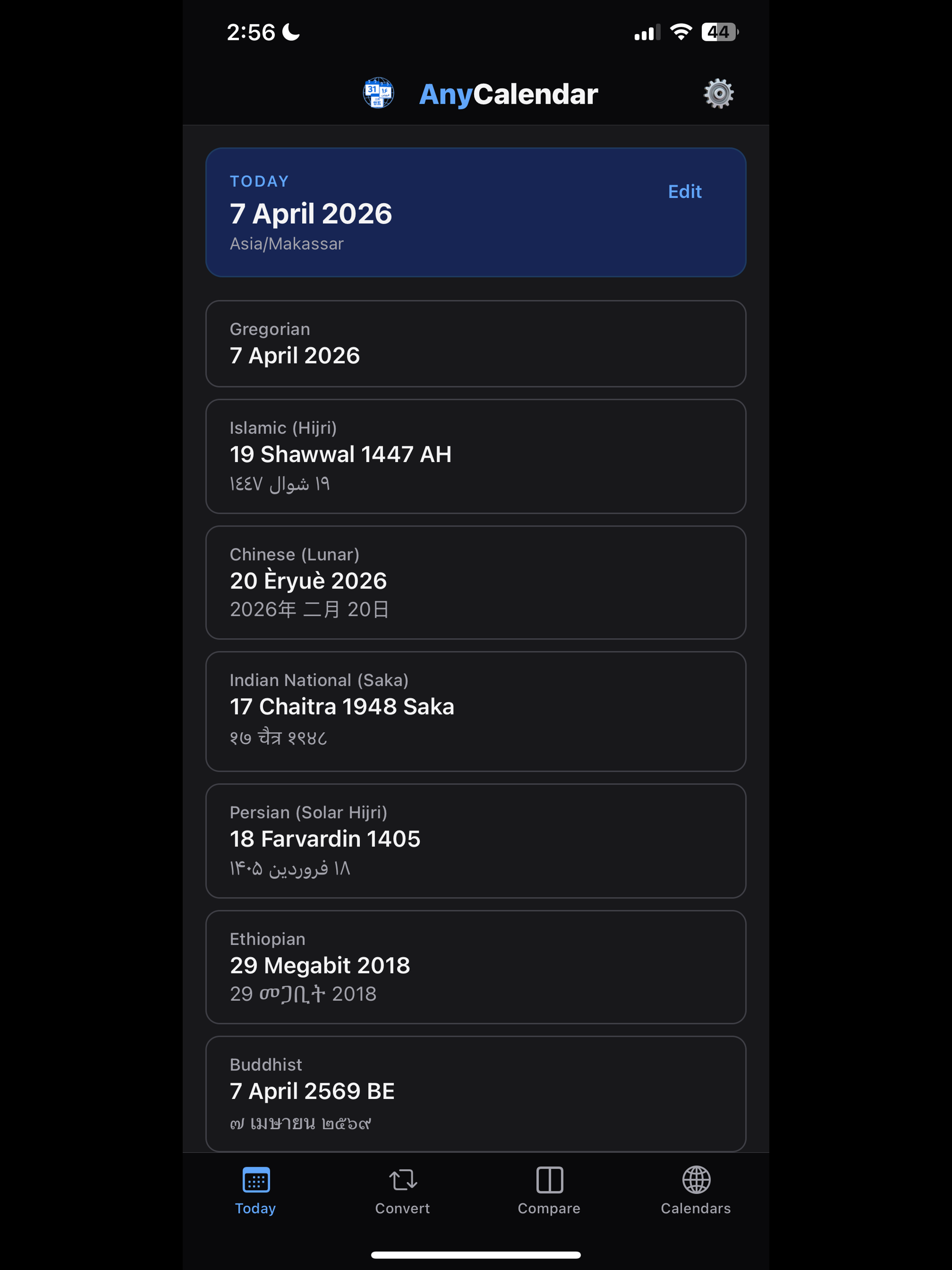 AnyCalendar