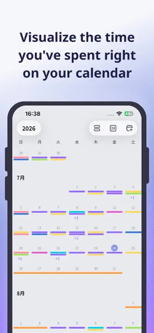 Clock Me: Calendar & Tracking screenshot 3