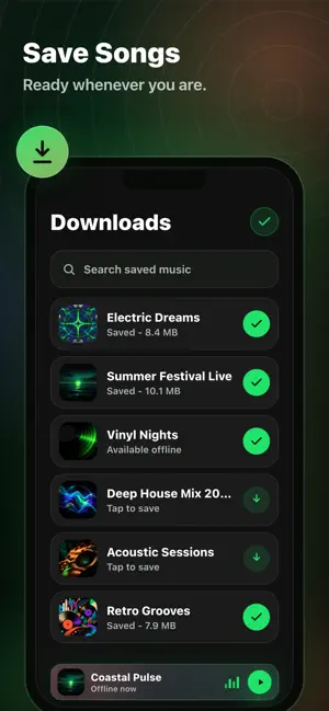 Muxora: Offline Music Player screenshot 2