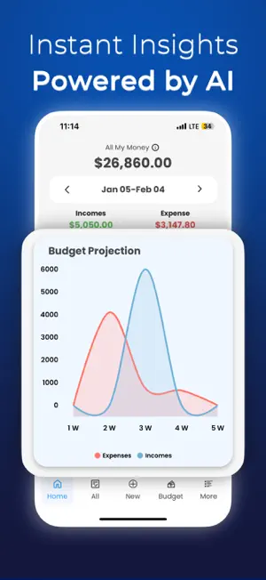 Lydia AI Budgeting Coach screenshot 2