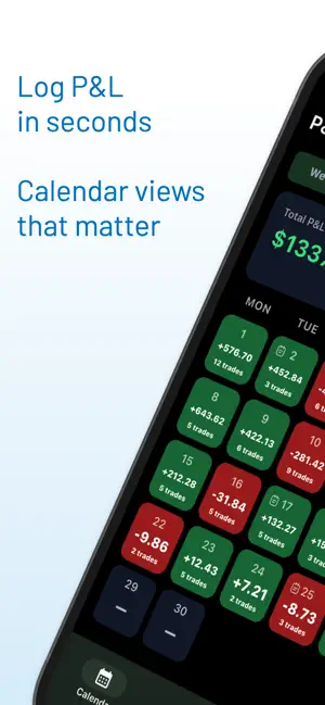 P&L Calendar: PnL Ledger screenshot 1