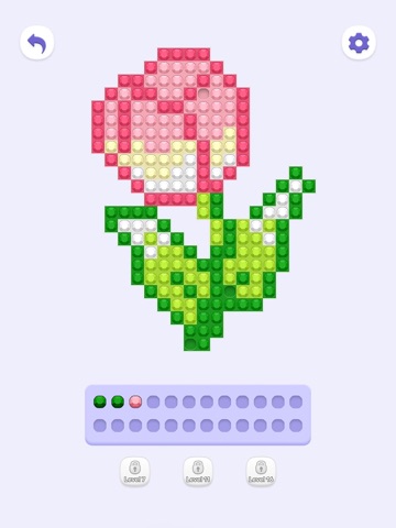 Jewel Sort: Pixel Art Puzzle iPad screenshot