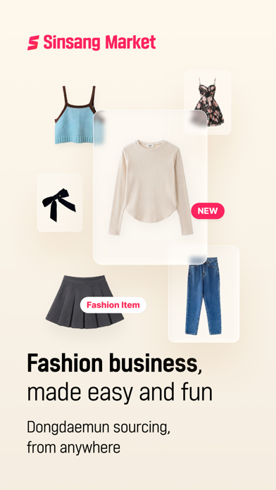 Sinsang Market app screenshot