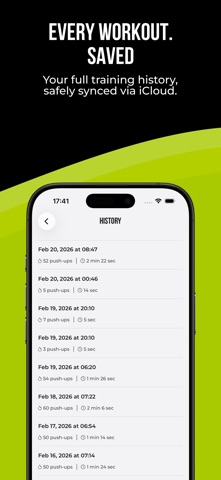 PushUp Workout Tracker Screenshot 4 of 6