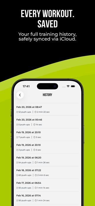 PushUp Workout Tracker Screenshot 4 of 6