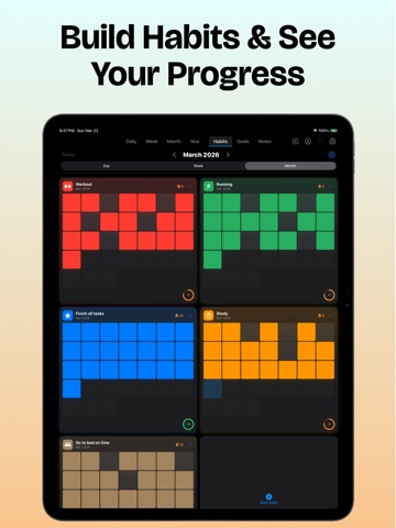 iPlan Today - Pencil Planner iPad screenshot