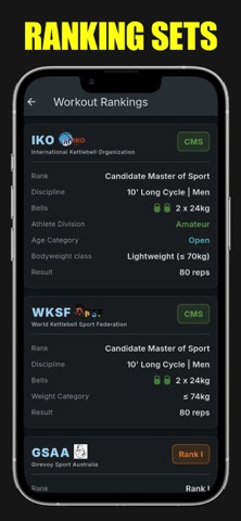 Kettlebell Sport Pro Screenshot 3 of 7