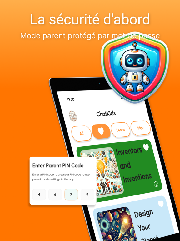 Screenshot #5 pour Chat Kids: IA pour la famille