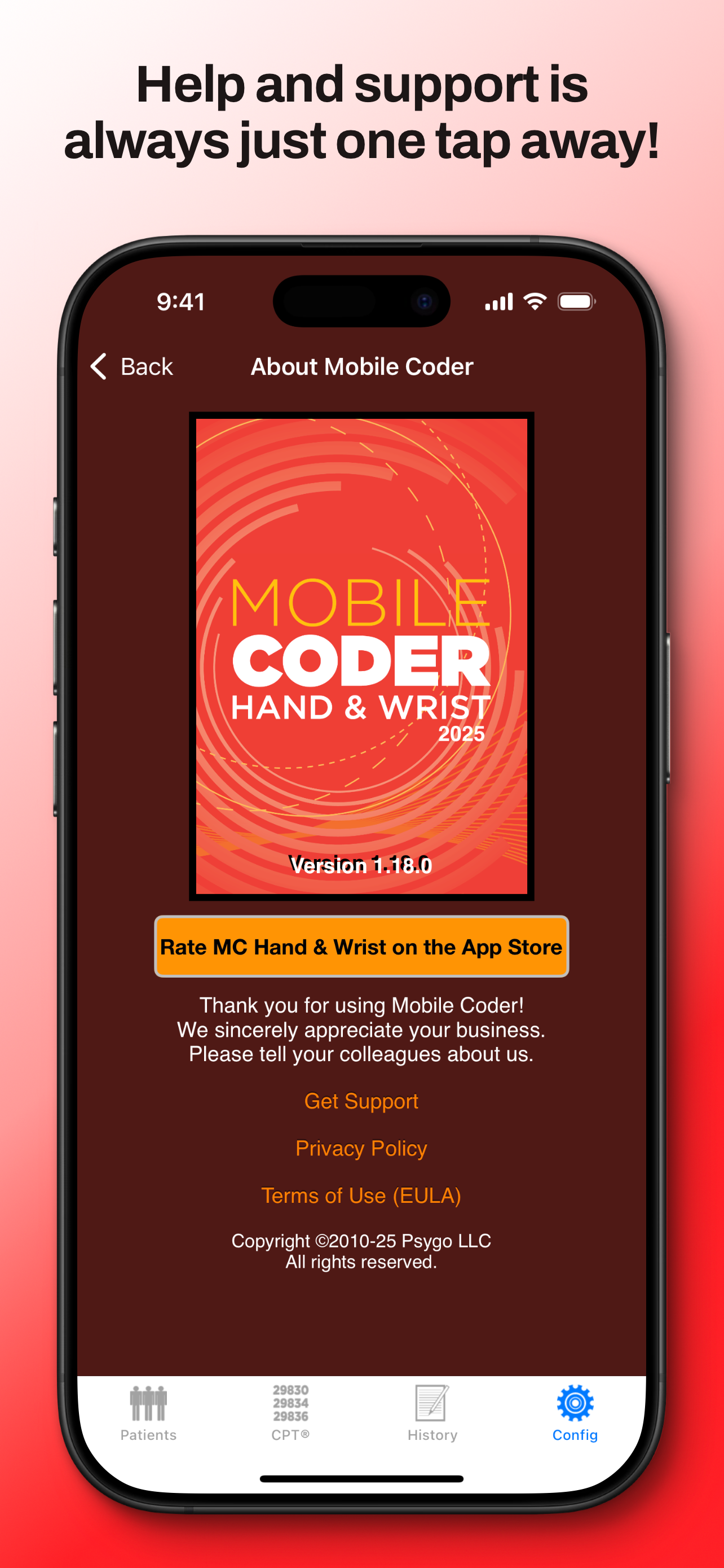Mobile Coder Hand & Wrist screenshot 9