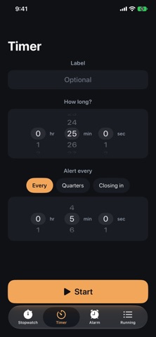 Tempo Spoken Timer screenshot 2