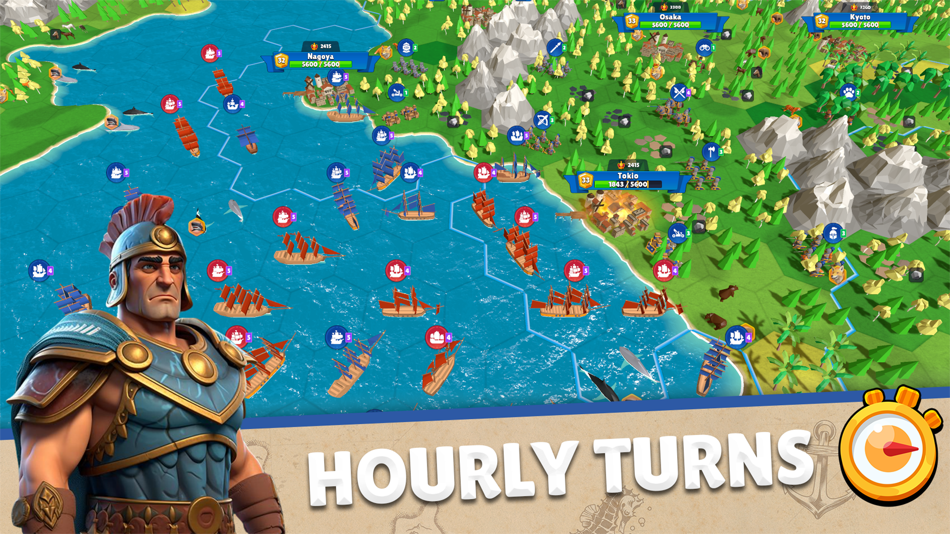 #4. Domination Dynasty: Turn-Based (iOS) Podle: DFW Games GmbH