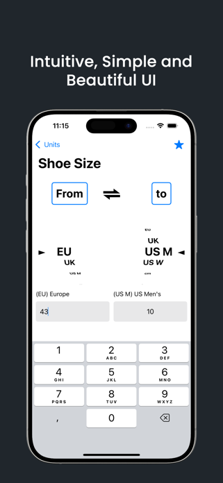 Univert - Unit Converter Screenshot 4 of 5