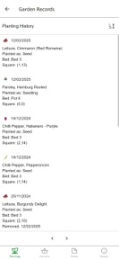 Croppa: Garden Planner Journal screenshot