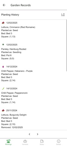 Croppa: Garden Planner Journal screenshot