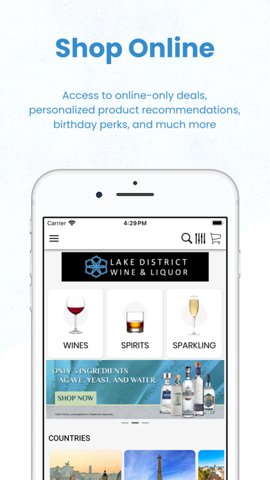 Lake District Wine and Liquor Screenshot