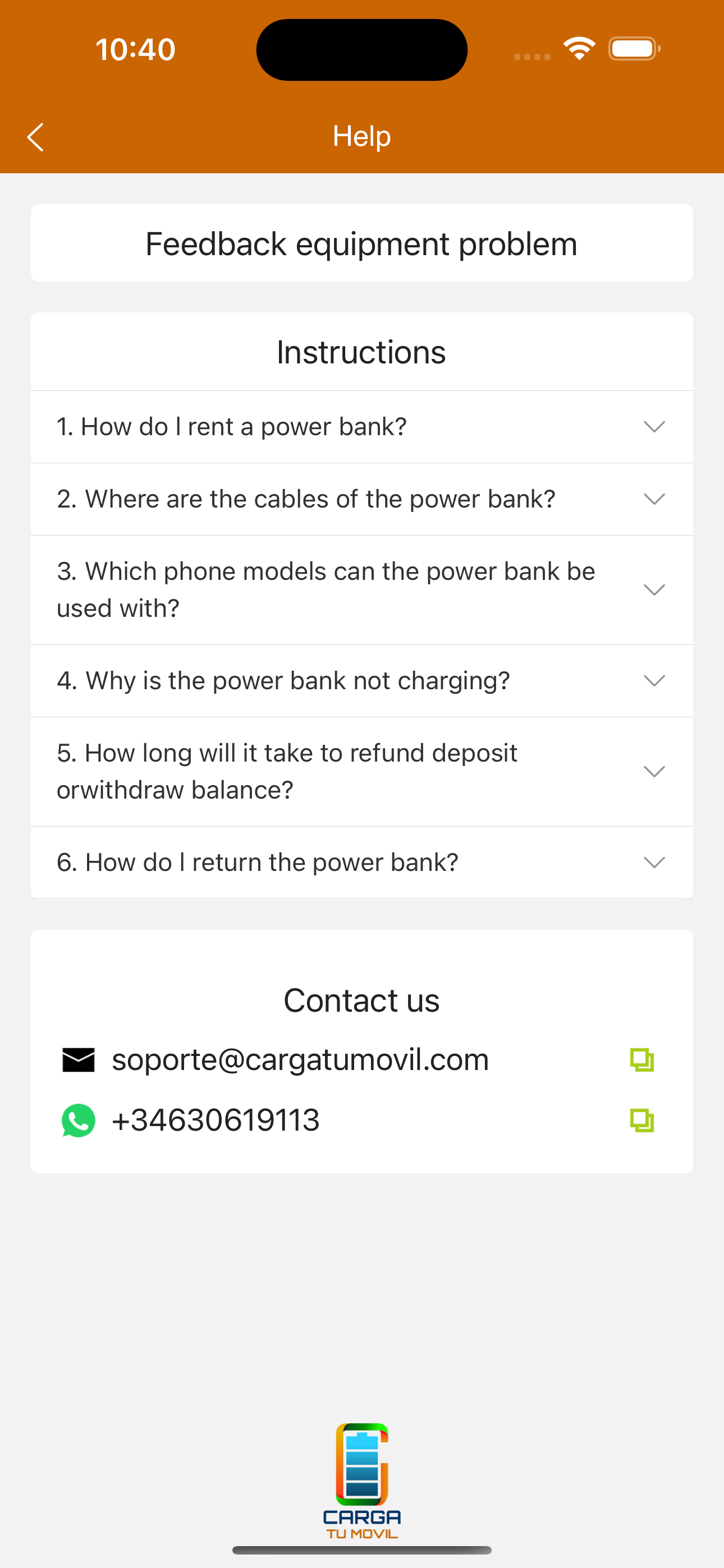 CargaTuMovil screenshot 3