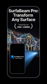 SurfaBeam - Projection Mapping screenshot