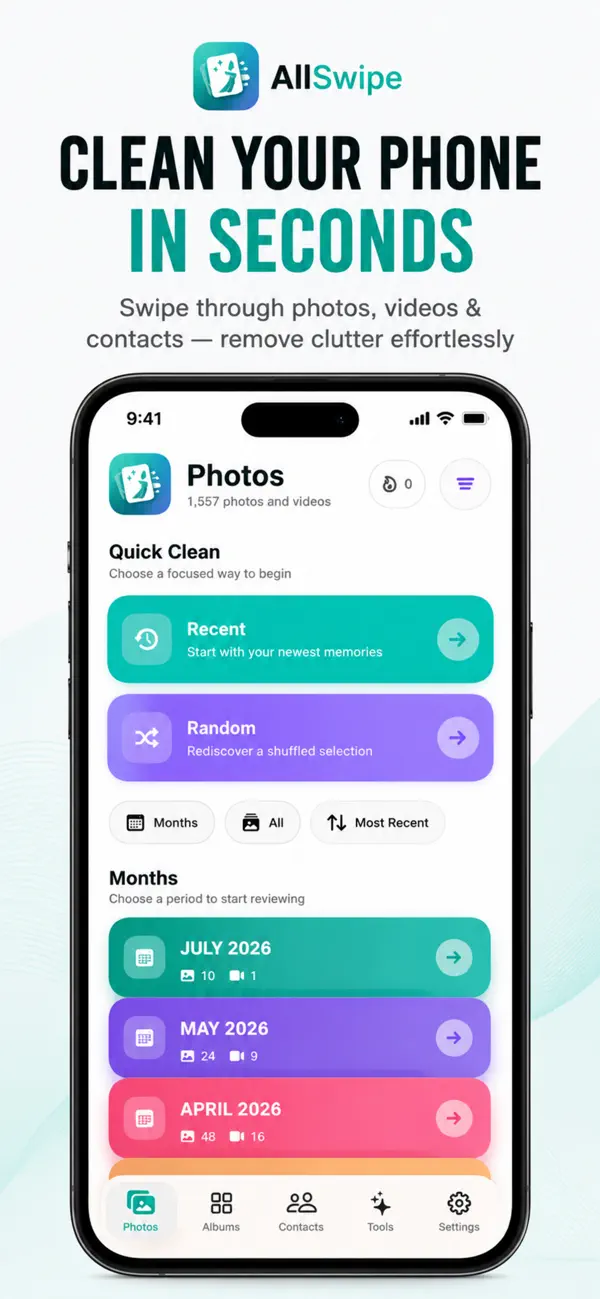 Screenshot #1 pour Clean My Phone: Delete Photos!