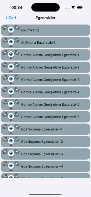 Hızlı Okuma Egzersizler - Yeni screenshot 4