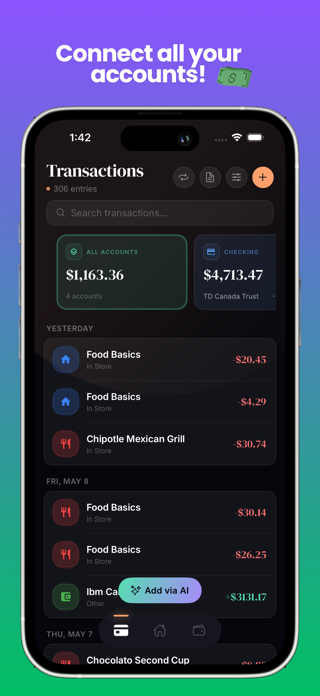 Saveo:Budget & Expense Tracker Screenshot 4 of 6