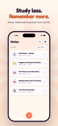 Revisio - Flashcards & Notes Screenshot 1 of 4