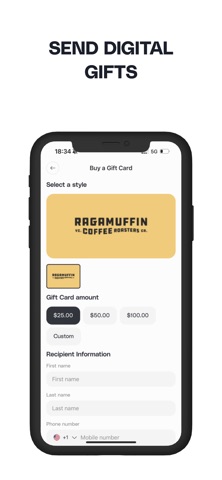 Ragamuffin Coffee Roasters CA screenshot