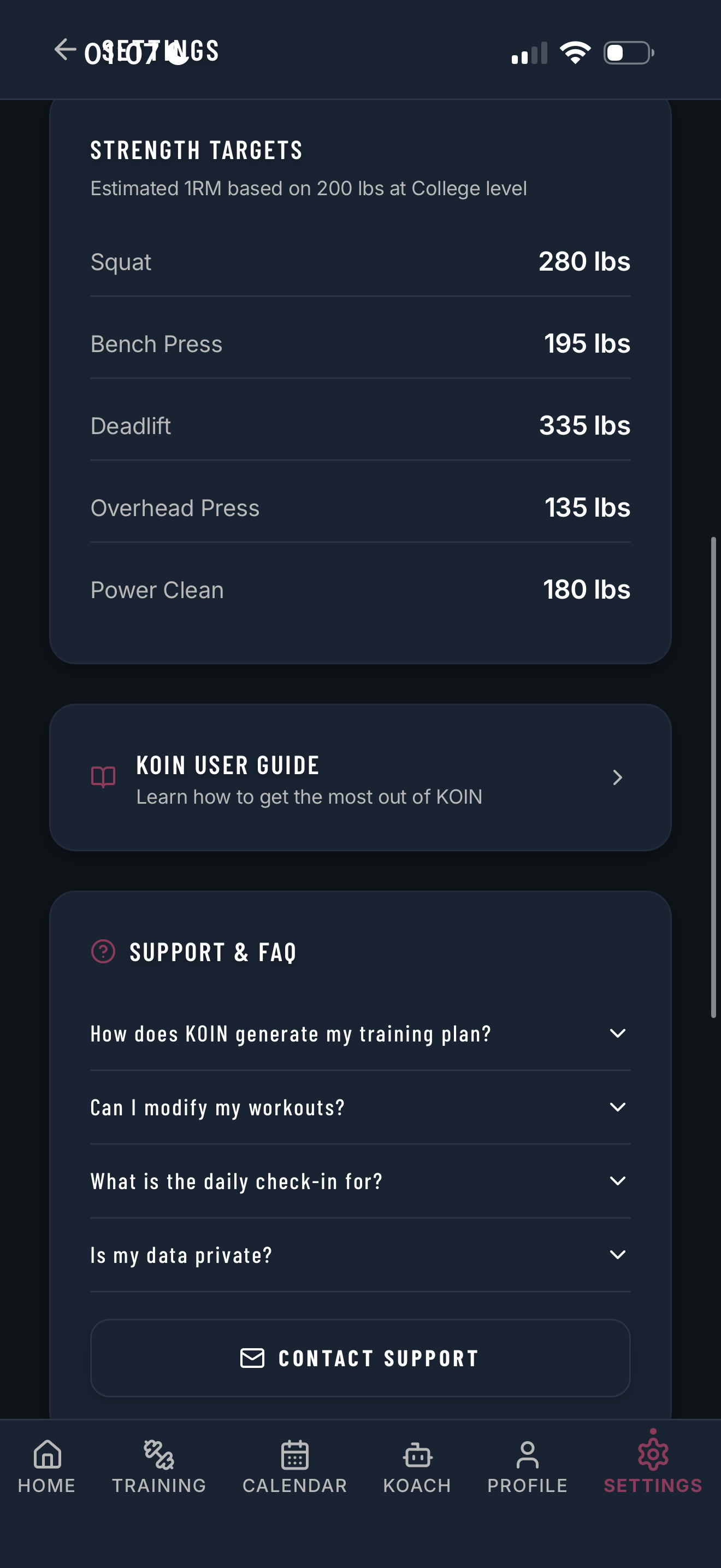 KOIN Performance screenshot 4
