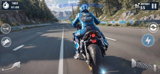 Highway Ride Bike Racing Games iPhone screenshot