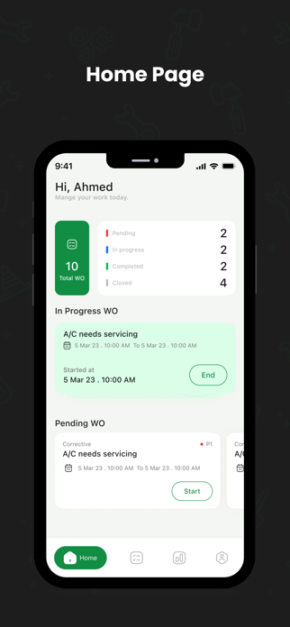 A.M Connect Technician Screenshot 1 of 5
