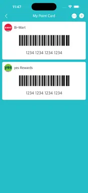 Membership widget screenshot 5