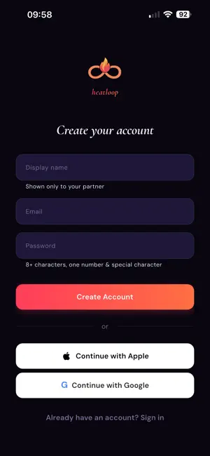 Heatloop: Couples Game screenshot 2
