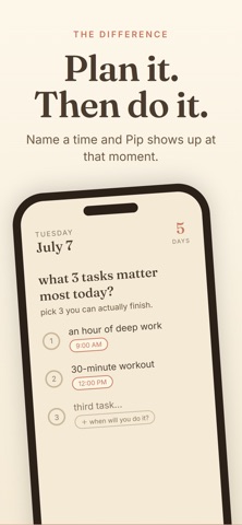 Habit Tracker & Reminders: Pip screenshot