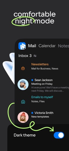 Mail: Email, Cloud, Calendar screenshot 8