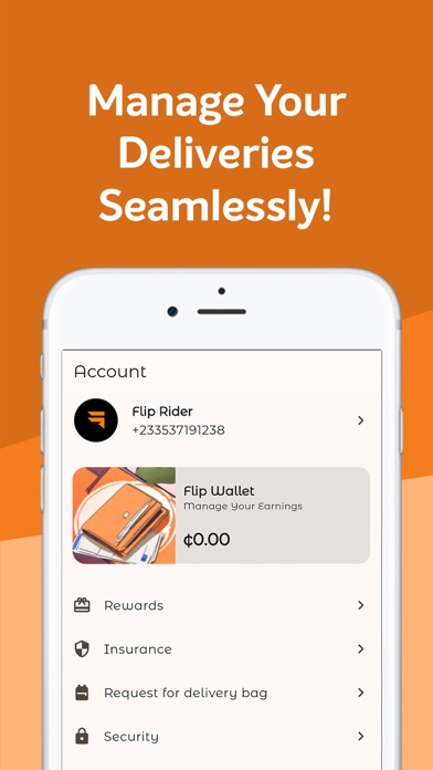 Flip Delivery Rider Screenshot