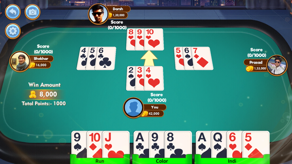 #3. Hazari Card Game (iOS) 由: OEngines Games LLP
