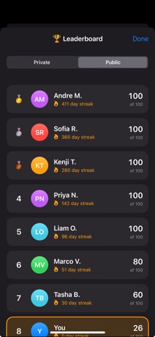 PushupPal: 100 Challenge Screenshot 6 of 6