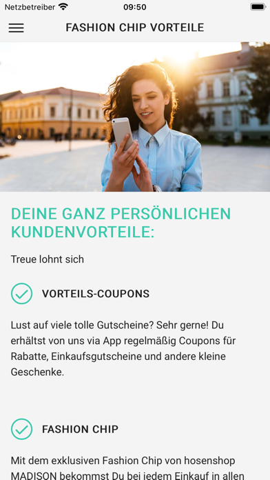 hosenshop MADISON Screenshot