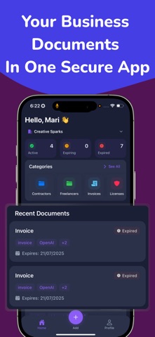 DocuPocket - secure documents screenshot